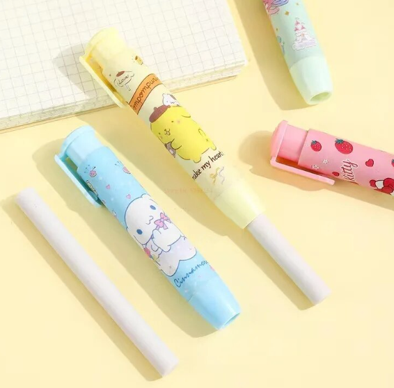Sanrio Characters Push Up Eraser