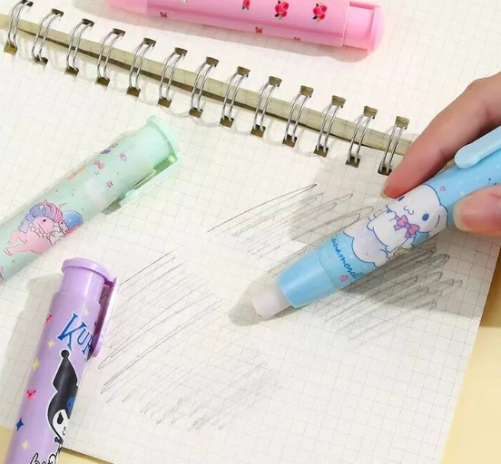 Sanrio Characters Push Up Eraser