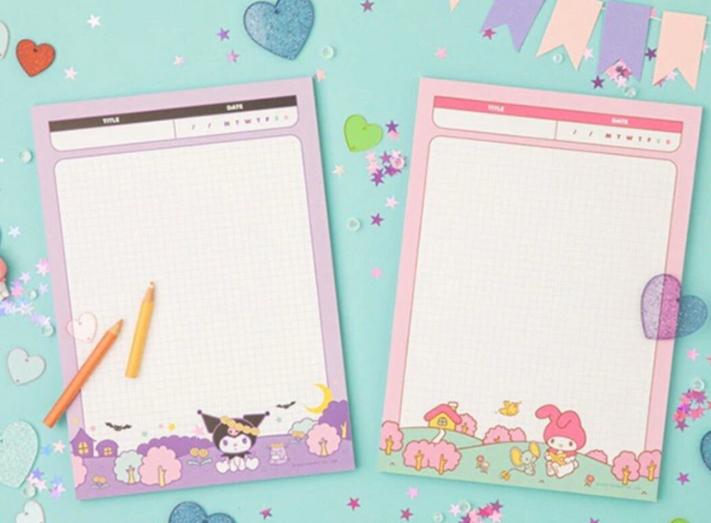 Large Sanrio Notepads