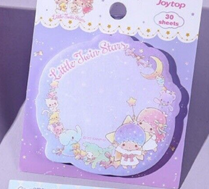 Little Twin Stars Sticky Notes