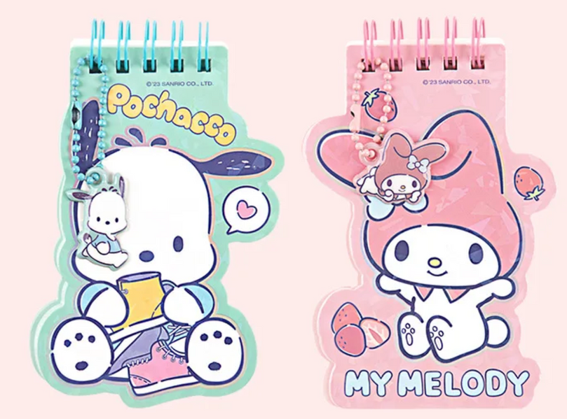 Sanrio Characters Shaped Notebooks