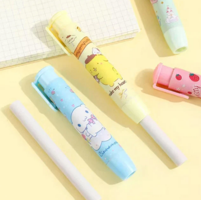 Sanrio Cute Push Up Erasers