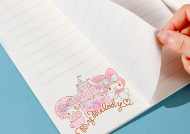 Sanrio Characters Lined Notebook