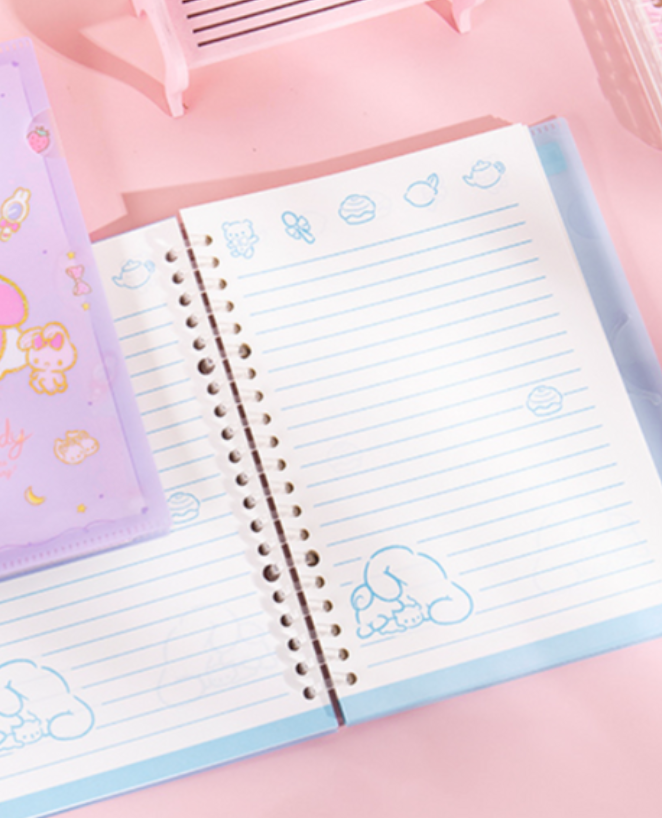Sanrio Goodnight Notebook with Dividers
