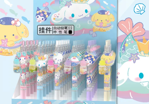 Sanrio Characters Mermaid Pens