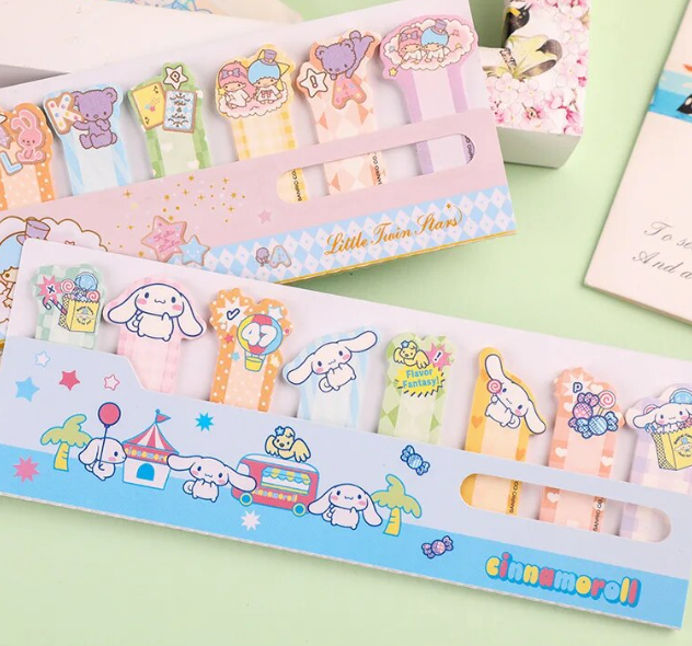Sanrio Tabbed Sticky Notes