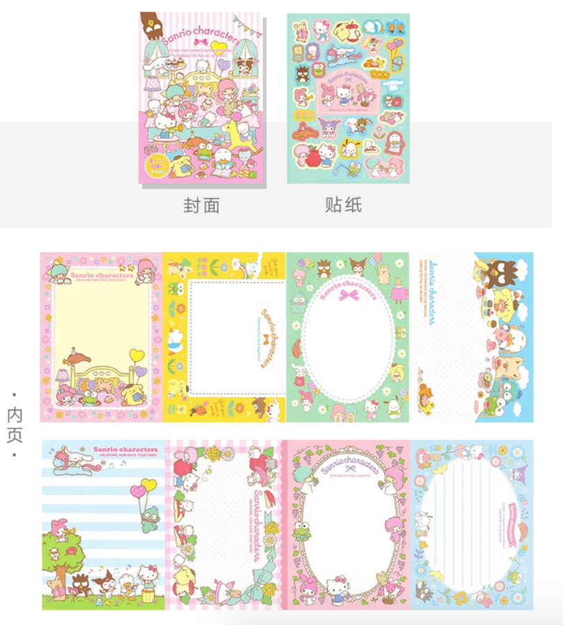 Cute Sanrio Characters Memo Pads