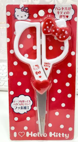 Red Hello Kitty Scissors