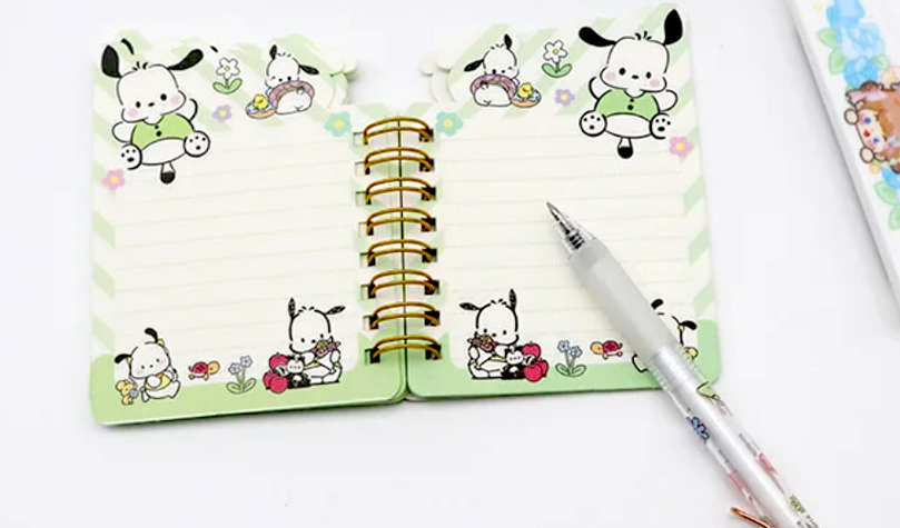 Cute Mini Pochacco Notebooks