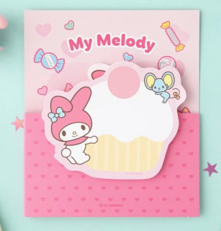 My Melody Cupcake Sticky Notes