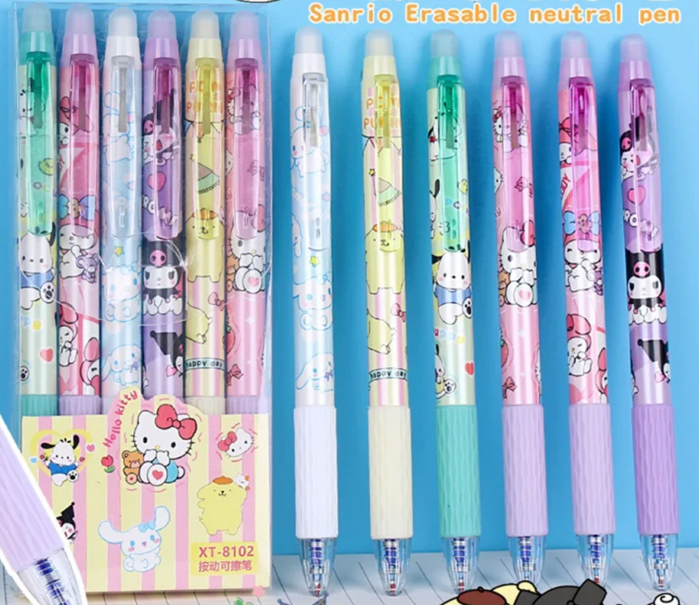 Sanrio Erasable Pen Pack