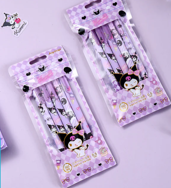 Kuromi Purple Pen Pack