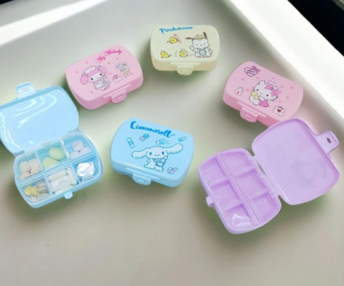 Sanrio Characters Pill Container