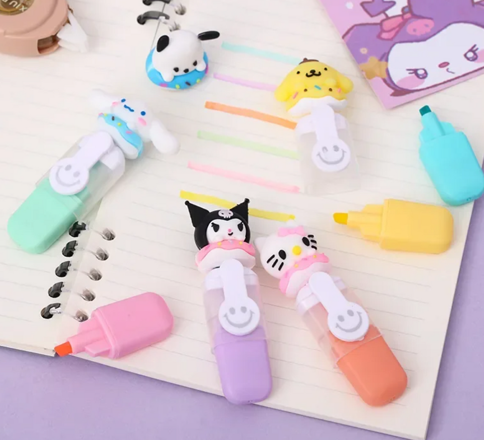 Sanrio Donut Highlighters