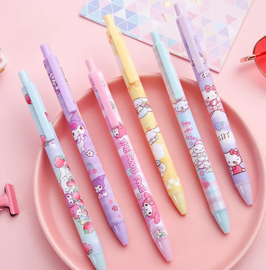 Sanrio Characters Summer Pen Set