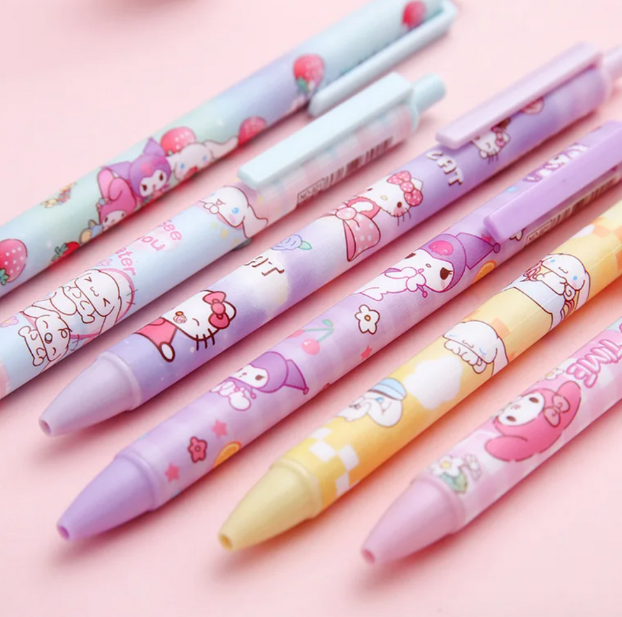 Sanrio Characters Summer Pen Set